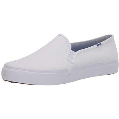 Keds Dam Double Decker Canvas SMU Sneaker, Vitt 38.5 EU Keds Dam Double Decker Canvas SMU Sneaker, Vitt 38.5 EU