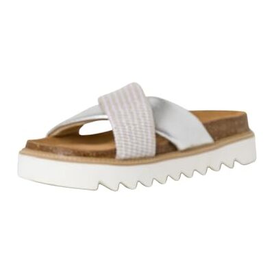 Tamaris dam 1-27501-42 tofflor, Silver kam, 38 EU Tamaris dam 1-27501-42 tofflor, Silver kam, 38 EU