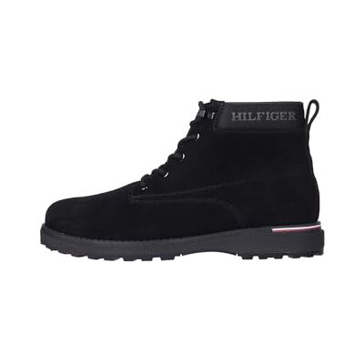 Tommy Hilfiger herr företags utomhus mocka stövel (FM0FM05147), svart (svart), 10 UK, Svart, 44 EU Tommy Hilfiger herr företags utomhus mocka stövel (FM0FM05147), svart (svart), 10 UK, Svart, 44 EU