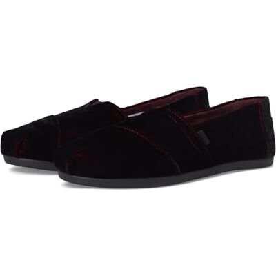 TOMS Alpargata CloudBound Loafer för kvinnor, Deep Burgundy Jewel Velvet, 3 UK, Djup vinröd juvel sammet, 35.5 EU TOMS Alpargata CloudBound Loafer för kvinnor, Deep Burgundy Jewel Velvet, 3 UK, Djup vinröd juvel sammet, 35.5 EU