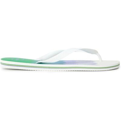 Havaianas Brasil Fresh, Unisex Vuxen Flip flops, Vit, 45/46 EU Havaianas Brasil Fresh, Unisex Vuxen Flip flops, Vit, 45/46 EU