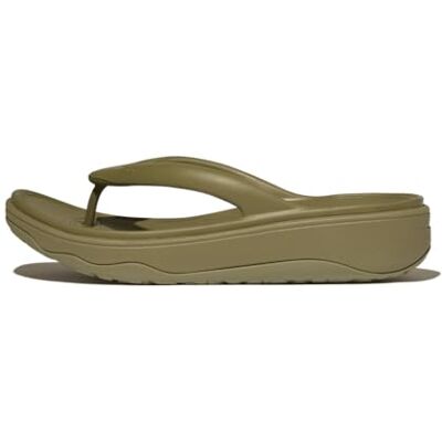 Fitflop kvinnors RELIEFF återhämtning tå-post sandaler, olivfärgad, 6,5 UK, Oliv, 6.5 UK Wide Fitflop kvinnors RELIEFF återhämtning tå-post sandaler, olivfärgad, 6,5 UK, Oliv, 6.5 UK Wide