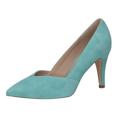 CAPRICE Dampumps av läder, blå (LT.Blue Suede), 38, Lt Blue Mocka, 38 EU CAPRICE Dampumps av läder, blå (LT.Blue Suede), 38, Lt Blue Mocka, 38 EU