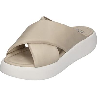 Doctor Scholl Dam Boca kors ljus sandal ortopediska skor, Ljusgrå, 36 EU Doctor Scholl Dam Boca kors ljus sandal ortopediska skor, Ljusgrå, 36 EU