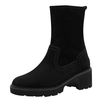 Tamaris dam komfort boot heel stövletter, svart, 36 EU, svart, 36 EU Tamaris dam komfort boot heel stövletter, svart, 36 EU, svart, 36 EU