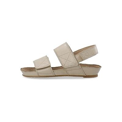 CA'SHOTT A/S Dam Casava kardborrband läder platt sandal, taupe, 40 EU, toupe, 40 EU CA'SHOTT A/S Dam Casava kardborrband läder platt sandal, taupe, 40 EU, toupe, 40 EU