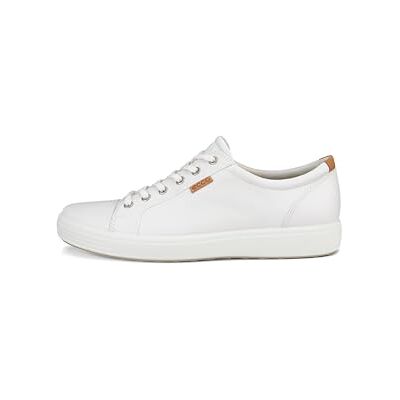 ECCO SOFT 7 MEN'S, Herren Sneakers, Weiß (WHITE01007), 44 EU (10 Herren UK) ECCO SOFT 7 MEN'S, Herren Sneakers, Weiß (WHITE01007), 44 EU (10 Herren UK)