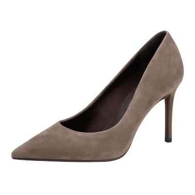 Tamaris dampumps med stilettklack, brun (taupe mocka), 40 Tamaris dampumps med stilettklack, brun (taupe mocka), 40