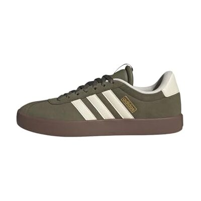 adidas herr Vl Court 3.0 Shoes, Olive Strata/Cream White/Gum5, 44 EU adidas herr Vl Court 3.0 Shoes, Olive Strata/Cream White/Gum5, 44 EU