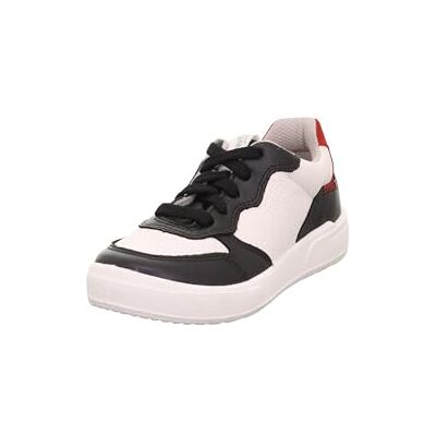 Superfit Maverick sneakers, svart/vit 000, 36 EU bred Superfit Maverick sneakers, svart/vit 000, 36 EU bred