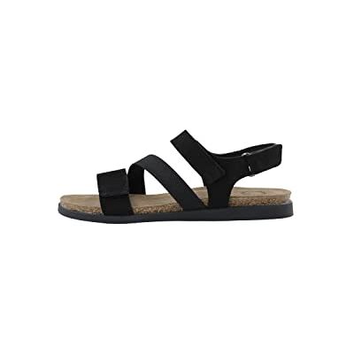 CA'SHOTT A/S Dam Casalice Kardborreband nubuck platt sandal, svart, 38 EU, svart, 38 EU CA'SHOTT A/S Dam Casalice Kardborreband nubuck platt sandal, svart, 38 EU, svart, 38 EU