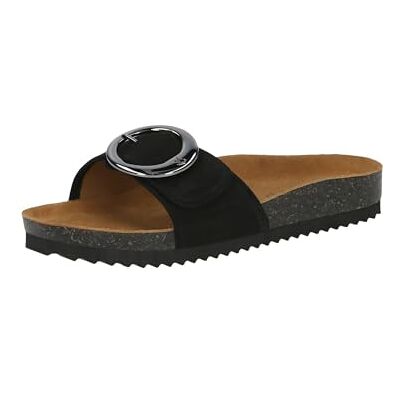 CAPRICE Damer 9-27401-44 sandal, Svart Nubuc, 40 EU CAPRICE Damer 9-27401-44 sandal, Svart Nubuc, 40 EU