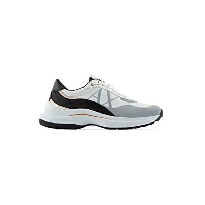 Giorgio Armani Damer Acer tryckt sida logotyp sneakers, OP.Vit grå, 40,5 EU Giorgio Armani Damer Acer tryckt sida logotyp sneakers, OP.Vit grå, 40,5 EU