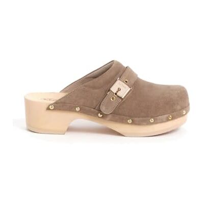 Scholl Dam Pescura Clog 50 sandal, Beige färg, 38 EU Scholl Dam Pescura Clog 50 sandal, Beige färg, 38 EU