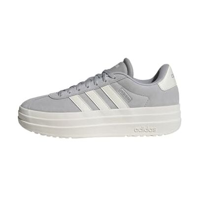 adidas dam Vl Court Bold Shoes, Grey Two/Off White/Core White, 41 1/3 EU adidas dam Vl Court Bold Shoes, Grey Two/Off White/Core White, 41 1/3 EU