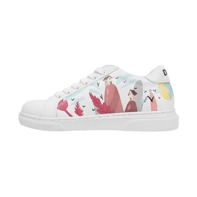 DOGO Barn vita veganska läder sneakers, Staten Bliss, 35 EU DOGO Barn vita veganska läder sneakers, Staten Bliss, 35 EU