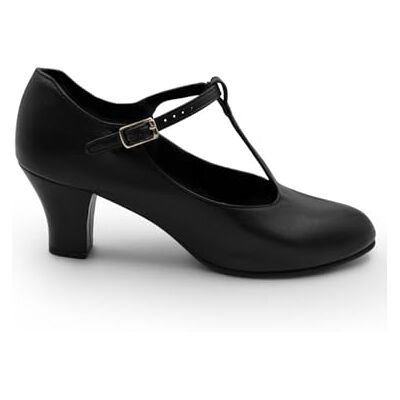 Capezio dam Jr. fotljus T-rem karaktär sko Oxford, svart, 6,5 UK, Svart, 6.5 UK Wide Capezio dam Jr. fotljus T-rem karaktär sko Oxford, svart, 6,5 UK, Svart, 6.5 UK Wide