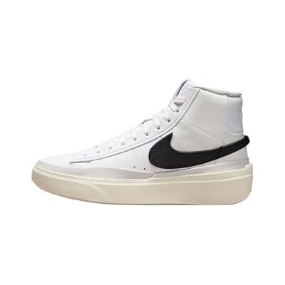 NIKE Blazer Phantom Mid Sneaker, 36 EU, Vit svart summit vit fanom, 36 EU NIKE Blazer Phantom Mid Sneaker, 36 EU, Vit svart summit vit fanom, 36 EU