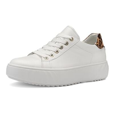 ARA dam Monaco sneakers, vit, natur, 39 EU bred ARA dam Monaco sneakers, vit, natur, 39 EU bred