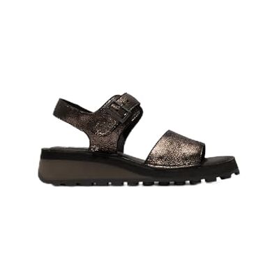Fly London Haly559fly Sandal för kvinnor, grafit, 9 UK Fly London Haly559fly Sandal för kvinnor, grafit, 9 UK