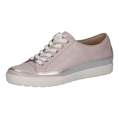 CAPRICE Damsneakers, platt av läder med skosnören, rosa (Lt. Lila pärl), 42 EU CAPRICE Damsneakers, platt av läder med skosnören, rosa (Lt. Lila pärl), 42 EU