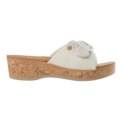 Scholl dam wappy sandal, Vit, 39 EU Scholl dam wappy sandal, Vit, 39 EU
