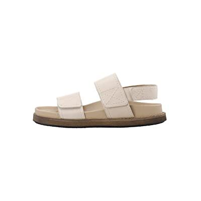 CA'SHOTT A/S Dam Caskimmi kardborrband läder platt sandal, Beige, 36 EU CA'SHOTT A/S Dam Caskimmi kardborrband läder platt sandal, Beige, 36 EU