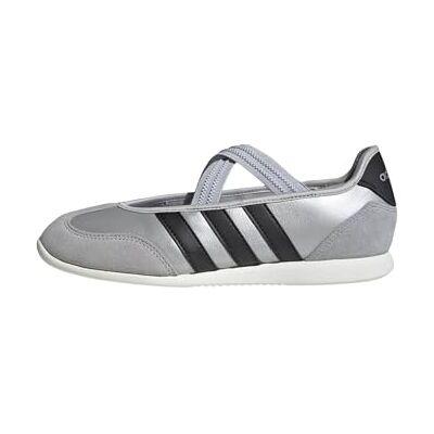 adidas dam Barreda Mary Jane Shoes, Silver Met./Core Black/Off White, 42 EU adidas dam Barreda Mary Jane Shoes, Silver Met./Core Black/Off White, 42 EU