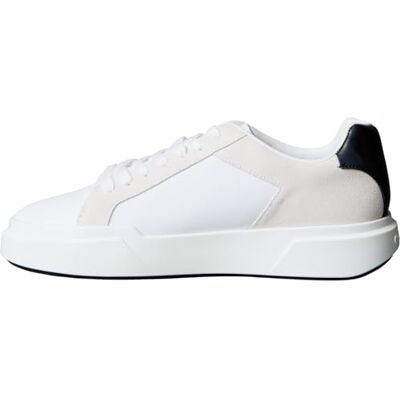 Calvin 8719965074583 herr Chunky Cupsole snörning LTH mix YM0YM01348 låg topp, vit (ljus vit/svart), 10,5 UK, Vit ljus vit svart, 43 EU Calvin 8719965074583 herr Chunky Cupsole snörning LTH mix YM0YM01348 låg topp, vit (ljus vit/svart), 10,5 UK, Vit ljus vit svart, 43 EU