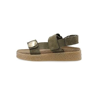 CA'SHOTT A/S Dam CASDAGMAR Sporty Mocka Sandal, oliv, 36 EU, OLIV, 36 EU CA'SHOTT A/S Dam CASDAGMAR Sporty Mocka Sandal, oliv, 36 EU, OLIV, 36 EU