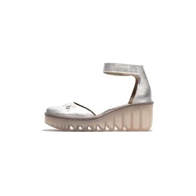 Fly London BOIJ626FLY, damsandal, silver, 38 EU Fly London BOIJ626FLY, damsandal, silver, 38 EU