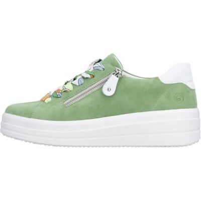 Remonte Rieker D1c06, Sneaker Låg Dam, Grön, 38 EU Remonte Rieker D1c06, Sneaker Låg Dam, Grön, 38 EU