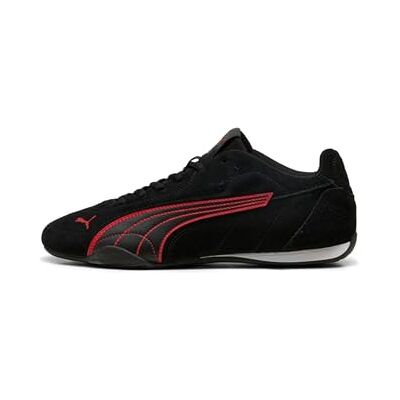 PUMA Unisex Catch mocka sneaker, Svart X Röd, 37 EU PUMA Unisex Catch mocka sneaker, Svart X Röd, 37 EU