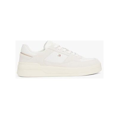 Tommy Hilfiger ESSENTIAL BASKET SNEAKER Low Top, WHITE (Ecru), 6,5 UK, Vit Ecru, 40 EU Tommy Hilfiger ESSENTIAL BASKET SNEAKER Low Top, WHITE (Ecru), 6,5 UK, Vit Ecru, 40 EU
