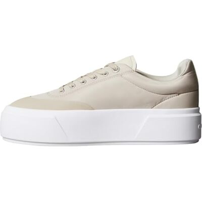 Calvin dam Flatform spets up NYL mix YW0YW02013 låg topp, beige (stenig beige/ljus vit), 4, Beige stenig beige ljus vit, 37 EU Calvin dam Flatform spets up NYL mix YW0YW02013 låg topp, beige (stenig beige/ljus vit), 4, Beige stenig beige ljus vit, 37 EU