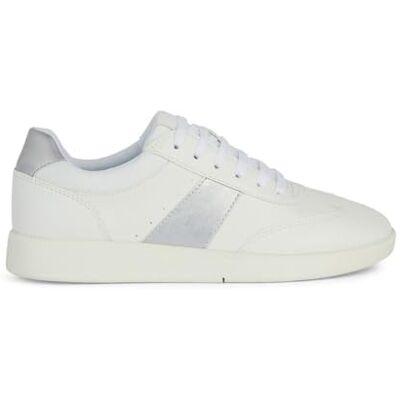 Geox Dam D MELEDA B sneakers, vit/silver, 38 EU, Vitt silver, 38 EU Geox Dam D MELEDA B sneakers, vit/silver, 38 EU, Vitt silver, 38 EU