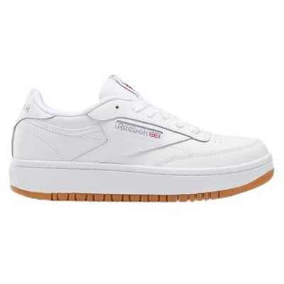 Reebok Baby flicka klubb C dubbla sneakers, Vitt, 4.5 UK Reebok Baby flicka klubb C dubbla sneakers, Vitt, 4.5 UK
