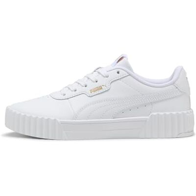 PUMA dam Carina 3.0 sneakers, vitt guld, 4 UK, vit guld, 37 EU PUMA dam Carina 3.0 sneakers, vitt guld, 4 UK, vit guld, 37 EU