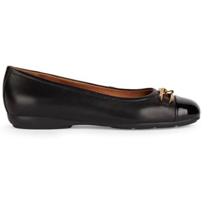 Geox D Annytah A, balett platt dam, svart, 38.5 EU Geox D Annytah A, balett platt dam, svart, 38.5 EU