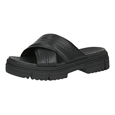 CAPRICE Damer 9-9-27207-20 pantolettklack, svart mjuk 36 EU, Svart mjuktupplur, 36 EU CAPRICE Damer 9-9-27207-20 pantolettklack, svart mjuk 36 EU, Svart mjuktupplur, 36 EU