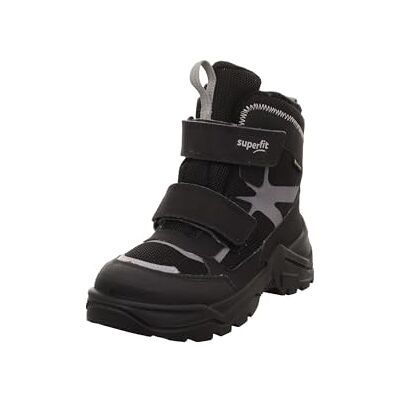 Superfit Snow MAX varmfodrade Gore-Tex snöstövlar, svart/ljusgrå 0040, 35 EU breda, Svart ljusgrå 0040, 35 EU bred Superfit Snow MAX varmfodrade Gore-Tex snöstövlar, svart/ljusgrå 0040, 35 EU breda, Svart ljusgrå 0040, 35 EU bred