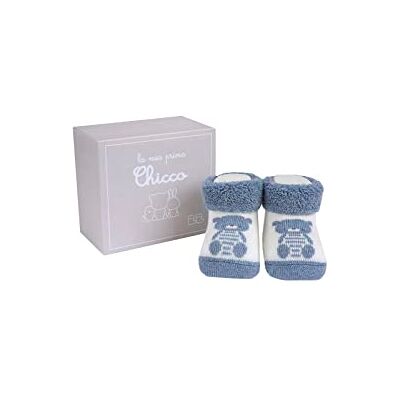 Chicco Unisex barn strumpor, Blå, one size Chicco Unisex barn strumpor, Blå, one size