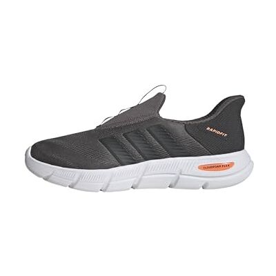 adidas herr CLOUDFOAM FLEX SLIP ON SHOES, charcoal/carbon/off white, 40 EU adidas herr CLOUDFOAM FLEX SLIP ON SHOES, charcoal/carbon/off white, 40 EU