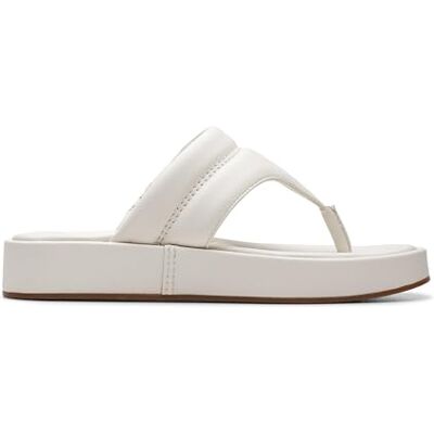 Clarks Alda Walk Sandal, Off White Lea, 3 UK, Off White Lea, 35.5 EU Clarks Alda Walk Sandal, Off White Lea, 3 UK, Off White Lea, 35.5 EU