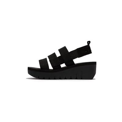 Fly London dam YERE847FLY Sandal, svart, 7 UK, Svart, 40 EU Fly London dam YERE847FLY Sandal, svart, 7 UK, Svart, 40 EU