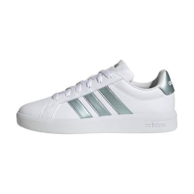 adidas dam Grand Court Base 3.0 Shoes, Ftwr White/Magic Grey Met/Ftwr White, 38 EU adidas dam Grand Court Base 3.0 Shoes, Ftwr White/Magic Grey Met/Ftwr White, 38 EU