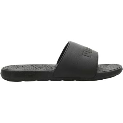 PUMA Cool Cat 2.0 Slide Sandal för män, Svart, 40.5 EU PUMA Cool Cat 2.0 Slide Sandal för män, Svart, 40.5 EU