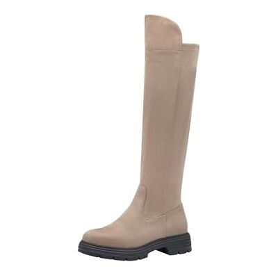 Tamaris dam Overknee textil, toupe, 36 EU Tamaris dam Overknee textil, toupe, 36 EU