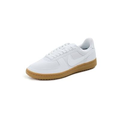 NIKE Män Field General Sneaker, Vit topp vit tuggummi ljusbrun, 40.5 EU NIKE Män Field General Sneaker, Vit topp vit tuggummi ljusbrun, 40.5 EU