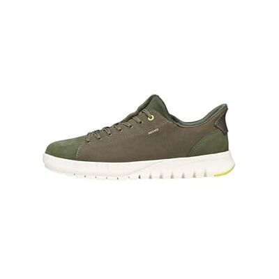 Geox Herr U FLEXTRIDE Plus C sneakers, LT Olive, 44 EU Geox Herr U FLEXTRIDE Plus C sneakers, LT Olive, 44 EU